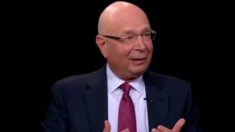 Gene Editing - Klaus Schwab & Charlie Rose