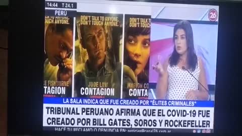 Chapeau à cette Journaliste Argentine qui informe des millions de téléspectateurs !!