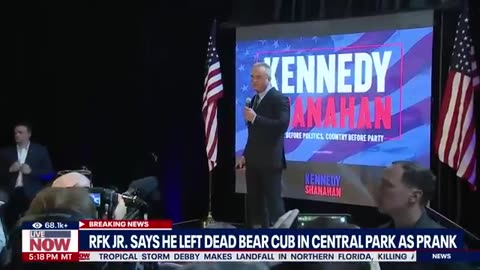 RFK Jr. admits to dumping dead bear cub in New York | LiveNOW from FOX