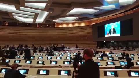 UN Diplomats Walk Out On Russian Foreign Minister’s Speech