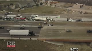 FedEx Truck Slams Into 100-Car Pileup