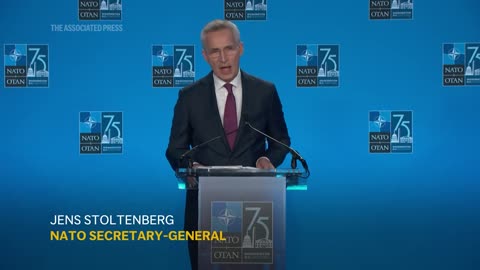 Jens Stoltenberg wraps up NATO summit for final time at the helm.mp4