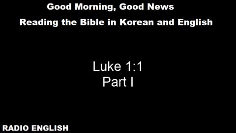 Radio English | Luke 1 | Part I