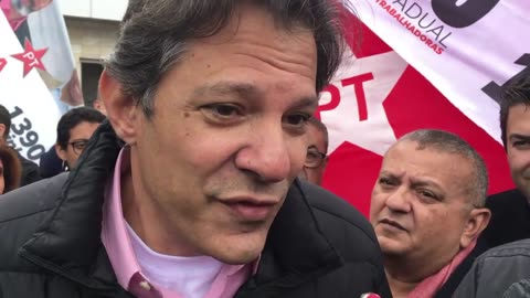 Haddad el vice de Lula se defiende de acusaciones de corrupción
