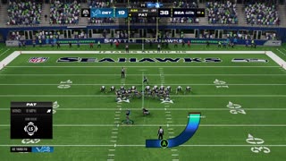 BlackMonkTheGamer - Madden 24 - Seattle Seahawks VS Detroit Lions Updated Rosters NFL