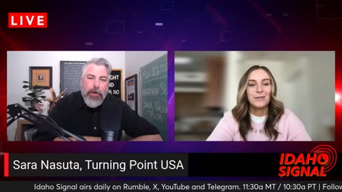 Turning Point USA's Sara Nasuta on creating TPUSA High School chapters in Idaho