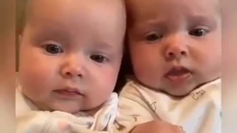 Cute baby video call😃