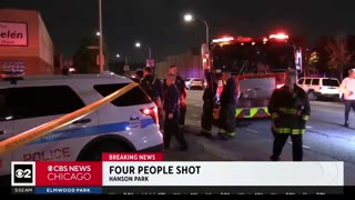 Chicago West Side Mass Shooting | 4 Injured, 1 Critical | Gunman At Large
