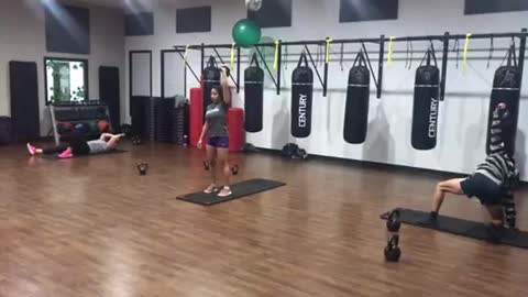 Kettlebell class