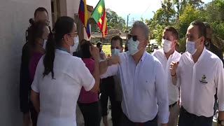 Visita del presidente Duque a Suaita, Santander
