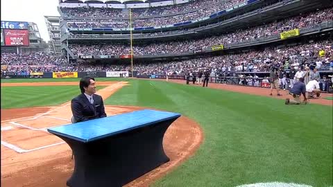 Hideki Matsui retires a Yankee (July 28, 2013)