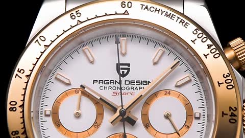 PAGANI DESIGN Fashion brand quartz men automatic date watches diving 100M men sport chronograph sapp