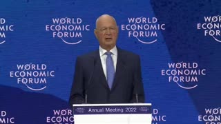 Klaus Schwab Tells The World Economic Forum "The Future Is Built By Us"