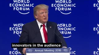 Donald Trump Speech At Davos 2018