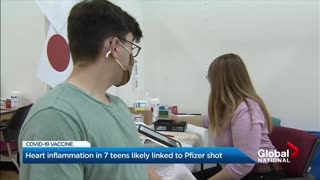 Myocarditis: Pfizer Covid-19 Vaccine Linked to Heart Inflammation in 7 Teens