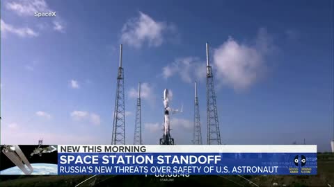 Russia threatens to abandon American in space