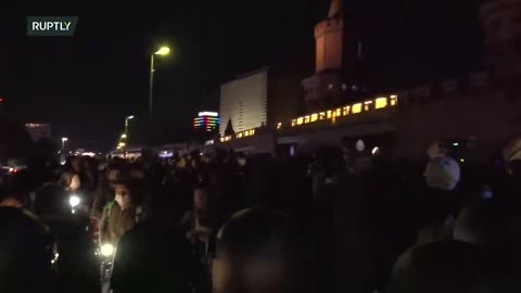 LIVE: Berlin / Germany - Protesters rally against eviction of 'Kopi-Platz' - 09.10.2021