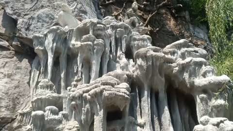 strange stone landscape