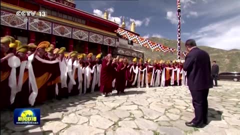China's Xi visits Tibet for first time as president