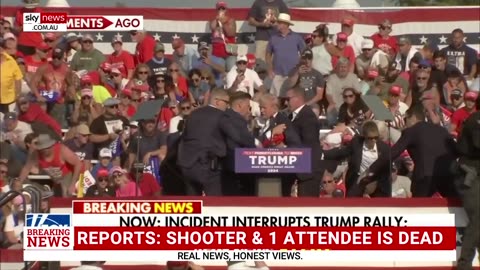 Suspected shooter at Trump rally reportedly killed