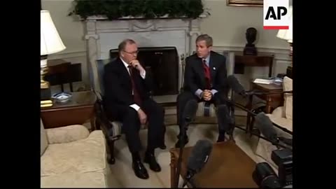 President George Bush Comments Before Appearing Before The 9/11 Commission (Associated Press)