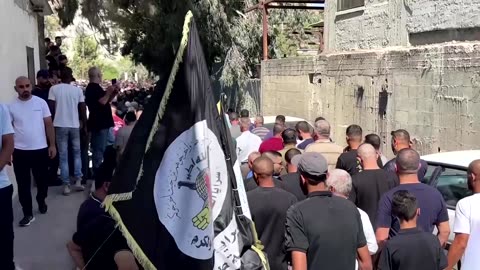 Palestinians hold funerals for two killed in West Bank