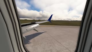 Pmdg 737-800 landing United airlines