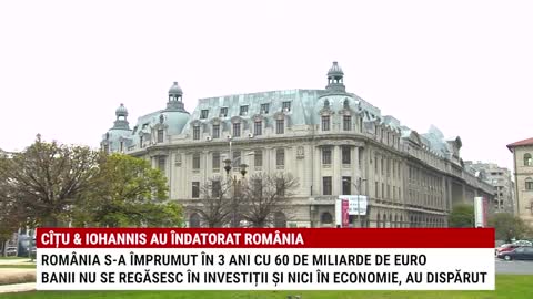 Cîțu și Iohannis au îndatorat România: România s-a îndatorat în 3 ani cu 60 de milioane de euro