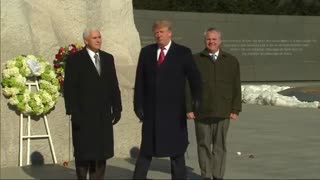 Trump At MLK Memorial