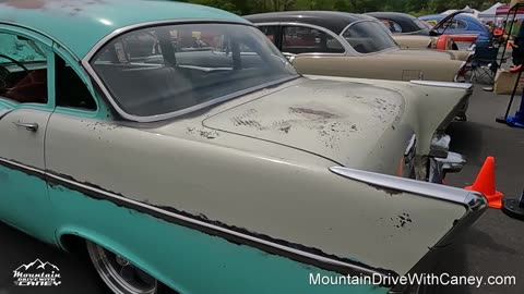 1957 Chevrolet Bel Air at 2024 Cherokee Rod Run