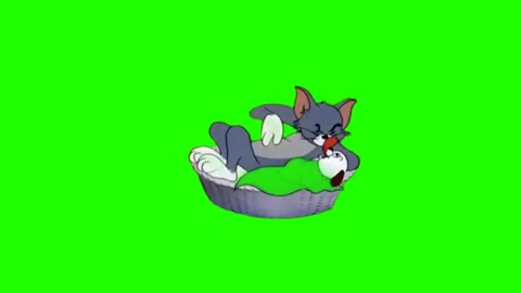 Tom and Jerry background green screen