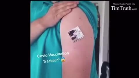 Is it normal for a magnet to stick to your chest after getting the covid vaccine?