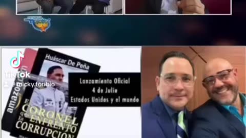 Ex comandante Huscar De Peña expone su libro coronel que enfrentó a la corrupcion en 🇩🇴