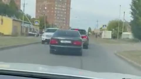 Road Rage Incident in Kazakhstan