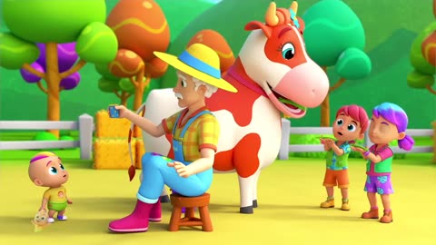 Old Farmer Joe Had A Farm | Joe's Farm Song For Kids | Nursery Rhymes and Baby Songs with Z..