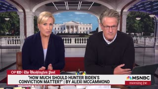 Morning Joe upset on 6/13/24