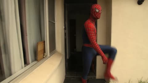 Spider Man pranked by Thor