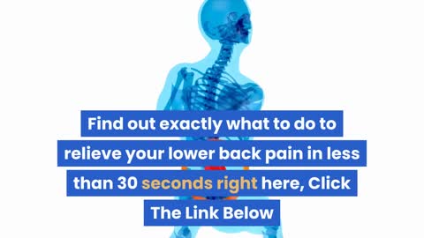 Lower Back Pain Relief 🛑 Herniated Disc ❤️Lower Back Pain Causes & How To Fix Low Back Pain