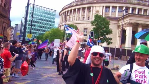 Manchester Cheshire UK Gay LGBTQIA+ Pride 2015 Guy 29th August 2015 Part 2