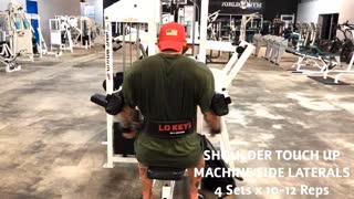 Offseason Chest Workout With Shoulder Touch Up