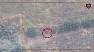 🔥 Ukraine Russia War | Drone Footage: Destruction of Russian 2S5 Giatsint-S | RCF