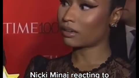 Nicki Minaj Reacting To Donald Trump Being A Fan Of Her