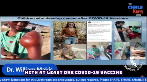 C-Vax: Kids have elevated cancer-risk the rest of their lives! Dr. Makis