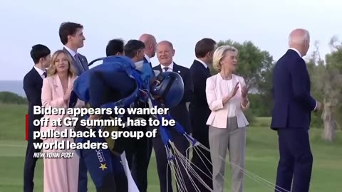 Biden At G7 - He Thought They Said "She's 7!"