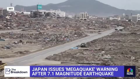 'Megaquake' explained: Japan issues warning after 7.1-magnitude earthquake