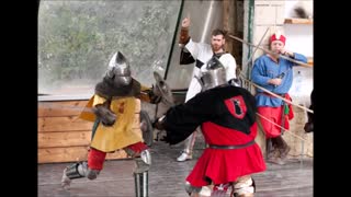 Cultures form around the world - Knights fighting in medieval style Episode 9
