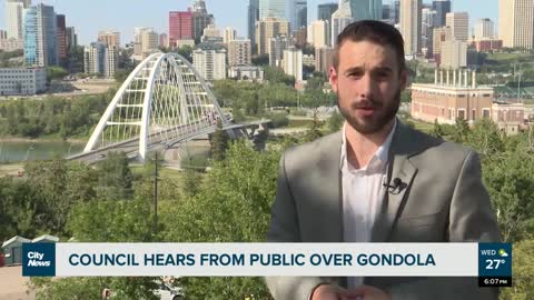 Edmontonians voice concerns over gondola