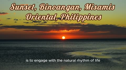 Sunset, Binoangan, Misamis Oriental, Philippines