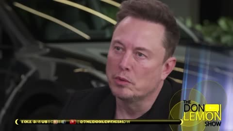 ELON MUSK TAKES on don lemon's on bailing trump out