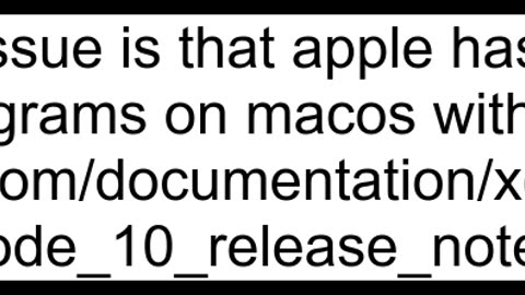 i386 architecture deprecated in MacOS error